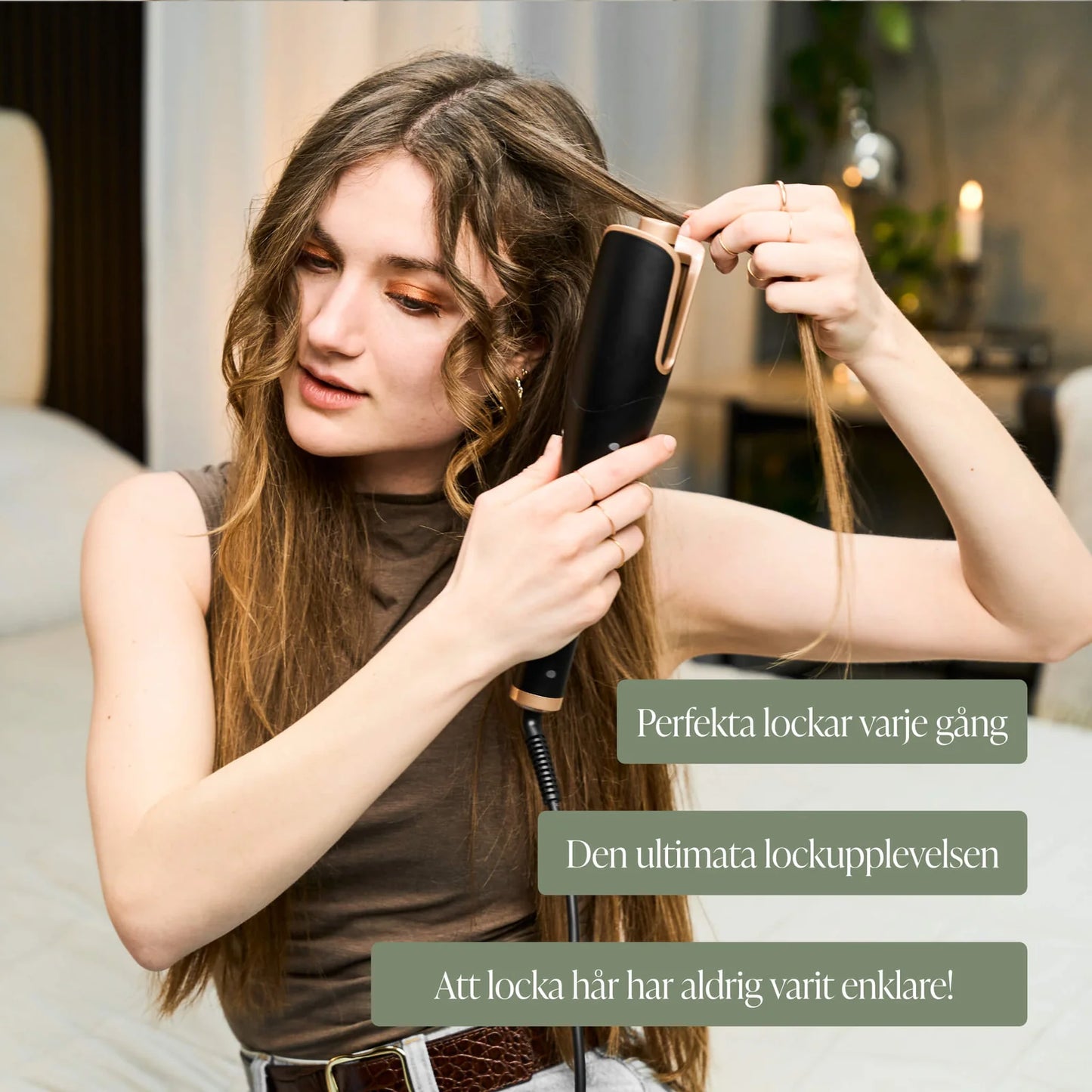 Mevoria curler® – automatisk krølltang