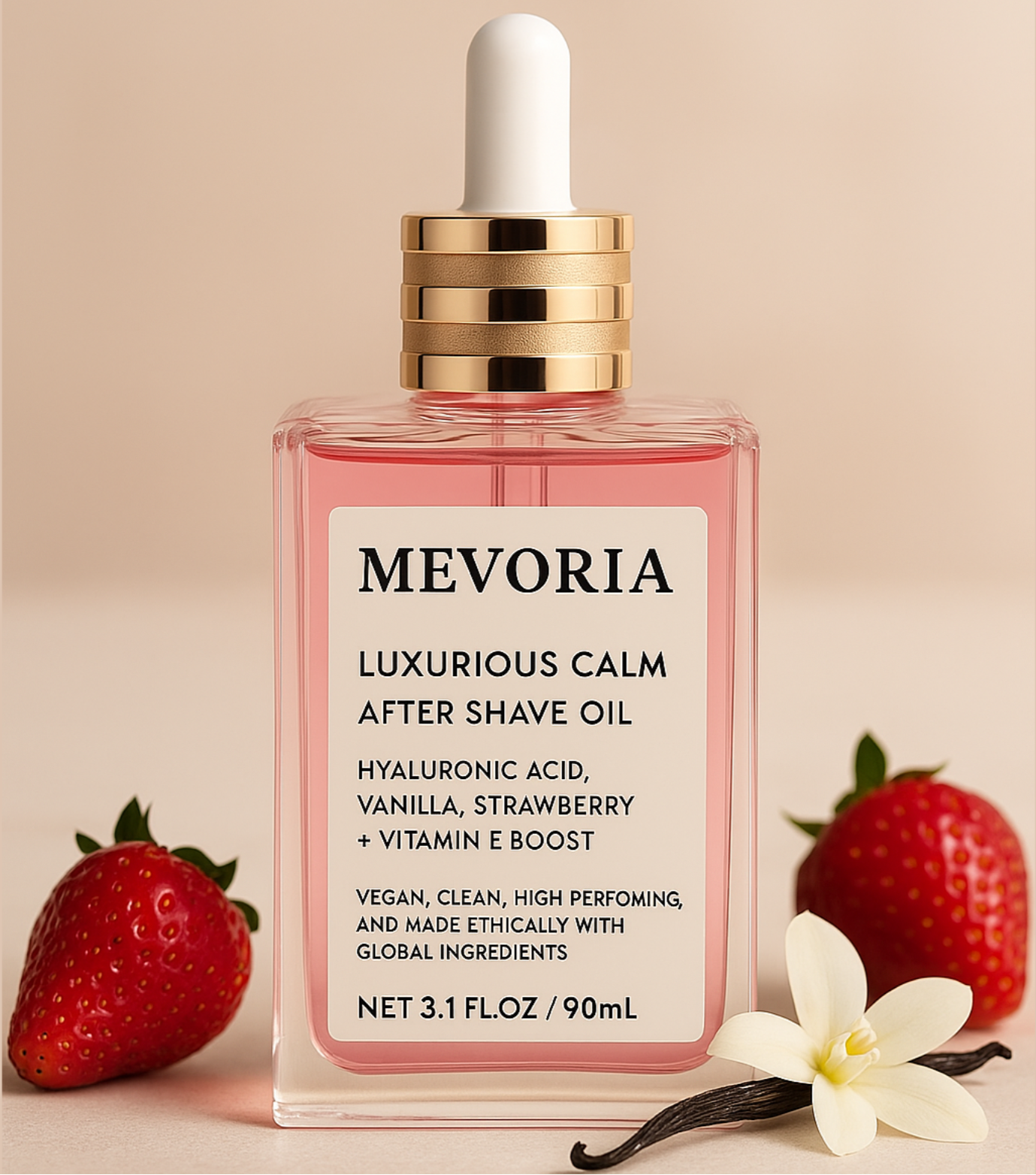 After Shave Oil – Jordgubb & Vanilj