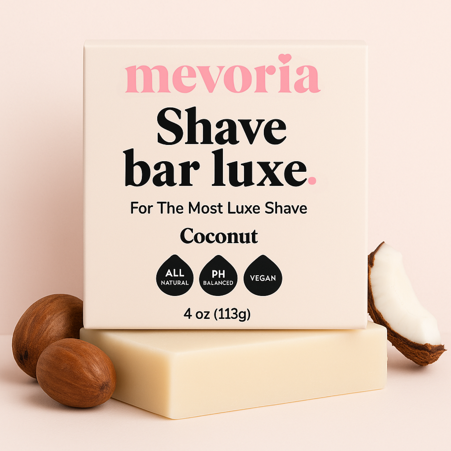 Mevoria Shave bar luxe® - kokos & shea butter