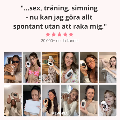 Mevoria IPL Pro® - Permanent Hårborttagare