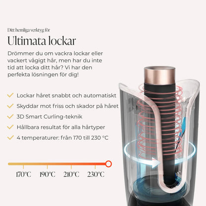 Mevoria curler® – automatisk krølltang